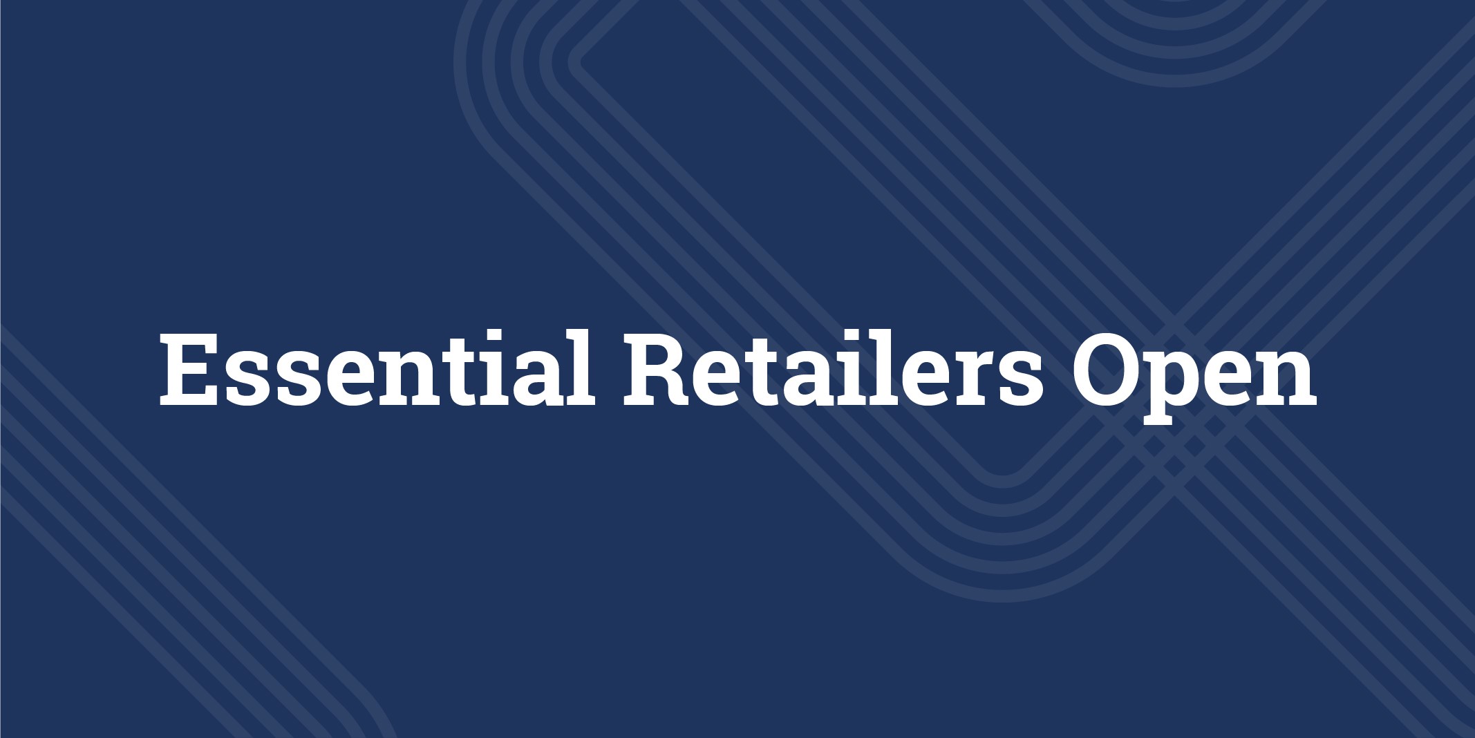 essential retailers open